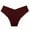 19-Purple, variant on YWDJ Womens Cheeky Panties No Show Breathable Lightweight No Show Fashion Breathable Soft Stretch Panties Underwear With Belly Briefs Brown L