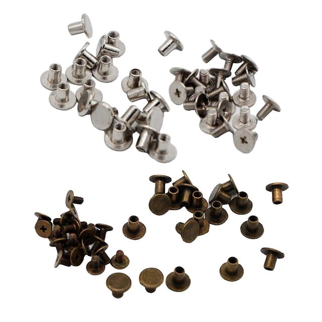 40 Pieces Binding Screw Posts Chicago Screw Intervis Scrapbooking