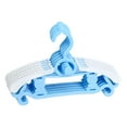 thumbnail image 2 of deevoka 5 Pieces Adjustable Hangers Closet Multifunctional Kids Clothes Hangers Blue, 2 of 9