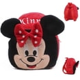 thumbnail image 3 of Disney-mochila de dibujos animados de Mickey Stitch para niños, Mini bolsa escolar de felpa, regalos para niños, niños, niñas, bebés, bolsas para estudiantes, billetera, 3 of 4