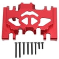 thumbnail image 1 of Soportes de montaje de caja de cambios de aleación de aluminio, accesorio RC apto para TRAXXAS TRX4 1/10 RC CrawlerRed, 1 of 10