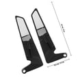 thumbnail image 2 of BESTYASH 1Jgo Retrovisor Universal Para Motocicleta Aluminio Ajustable 360 Grados Negro Para Calle Y Todoterreno, 2 of 8