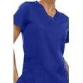 thumbnail image 5 of Medichic Women's Medical Scrubs Top - V-Neck 4-Way Stretch with 3 Pockets - Available in 20+ Colors, 5 of 6