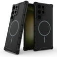 thumbnail image 1 of Funda para Samsung Galaxy S24 Ultra 5G [Compatible con Airbag MagSafe] de Grado Militar Funda Protectora Anticaída de Color Sólido para Teléfono, Negro, para Galaxy S24 Ultra 5G, 1 of 8