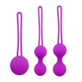 thumbnail image 1 of Safe Silicone Kegel Ball Vaginal Tight Exercise Ben Wa Ball Female Small Ball 3pcs/set, 1 of 5