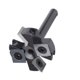 thumbnail image 3 of Fresa de Superficie Ticfox CNC Spoilboard 8 mm 4 Ranuras Carburo 1 1/2 Pulgadas, 3 of 14