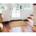 thumbnail image 2 of Shree Exports Hand Woven Farmhouse Jute Area Scalloped Rug (Natural, 3x5 Feet), 2 of 8
