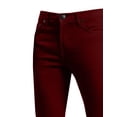 thumbnail image 4 of J. METHOD Men's Skinny Jeans Stretch Slim Fit Classic Basic Solid Casual Colored Denim Pants, 4 of 5