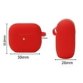 thumbnail image 3 of Glow In The Dark Silicone Case For Airpods Pro 3rd Generation, Soft Protective Cover With Metal, 3 of 8