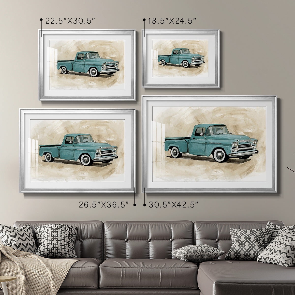 Pickup III Premium Framed Print - Ready to Hang