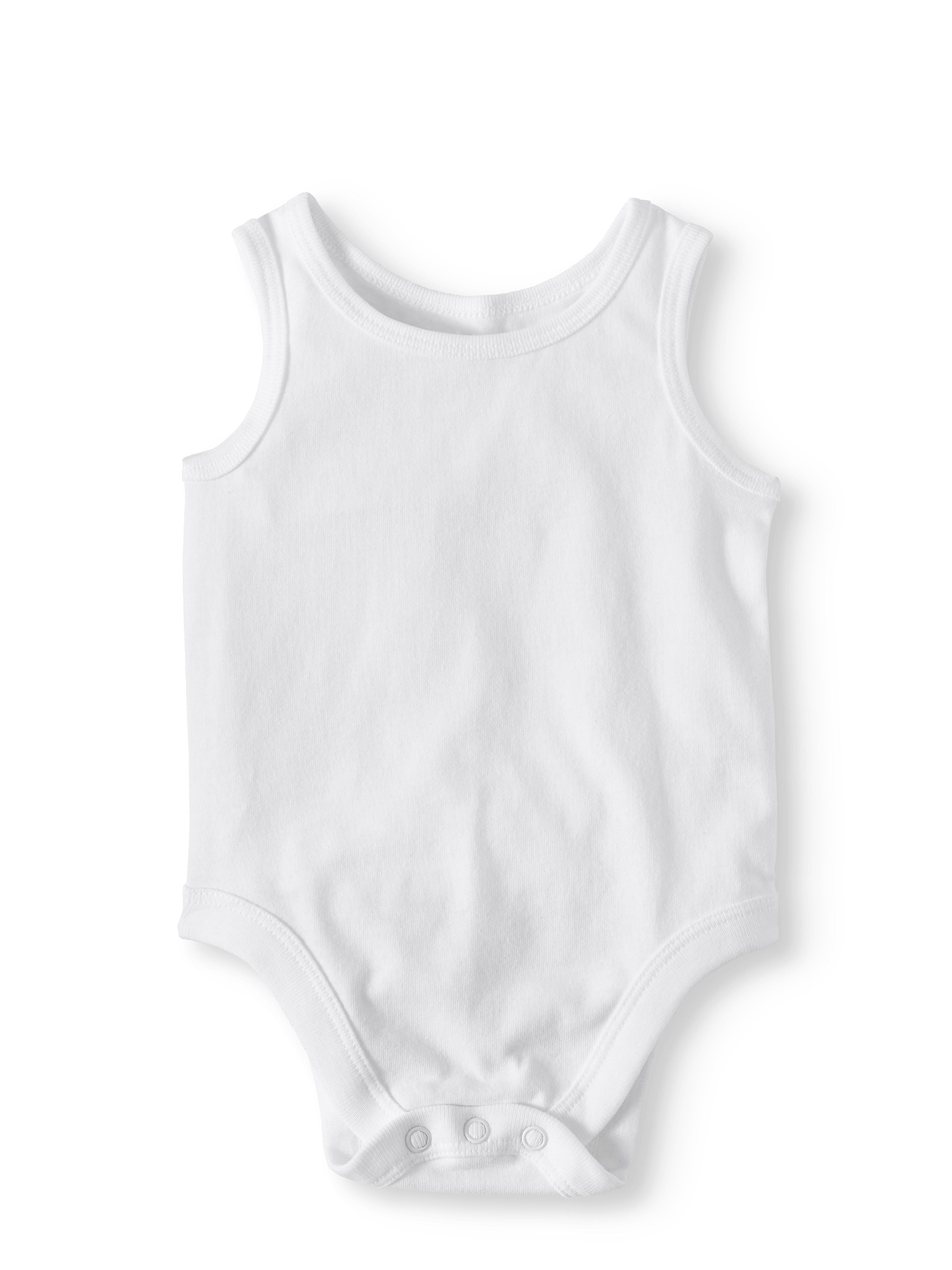 Garanimals Baby Boy Solid Tank Bodysuit - Walmart.com