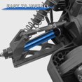 thumbnail image 3 of Generic 1/10 Front and Rear Driveshaft 4Pcs Metal Alloy CVD Drive Shaft Upgrades Part for 1/10 Arrma Vorteks Bigrock Senton Granite Typhon 4x4 3S BLX & Mega 4x4 RC Car, Blue, 3 of 6