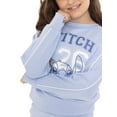 thumbnail image 3 of Stitch Toddler & Big Girls Active Graphic Sweatshirt with Long Sleeves, Sizes 12M-12, 3 of 9