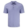 thumbnail image 2 of Men's Cutter & Buck  Purple Miami Dolphins Pike Eco Shadow Check Print Recycled Polo, 2 of 3