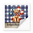 thumbnail image 2 of Patriotic Goldendoodle 4th of July Independence Paws Vinyl Sticker Doodle Dog Lover Gifts Idea Waterproof Decal Art Decor - 02010, 2 of 5