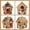 White1, variant on Diamond Pearl Art Gingerbread House Kit, Holiday Christmas Ornaments, Handmade Home Decoration Gifts, DIY Wooden Christmas Diamond Art Craft Kit for Adults