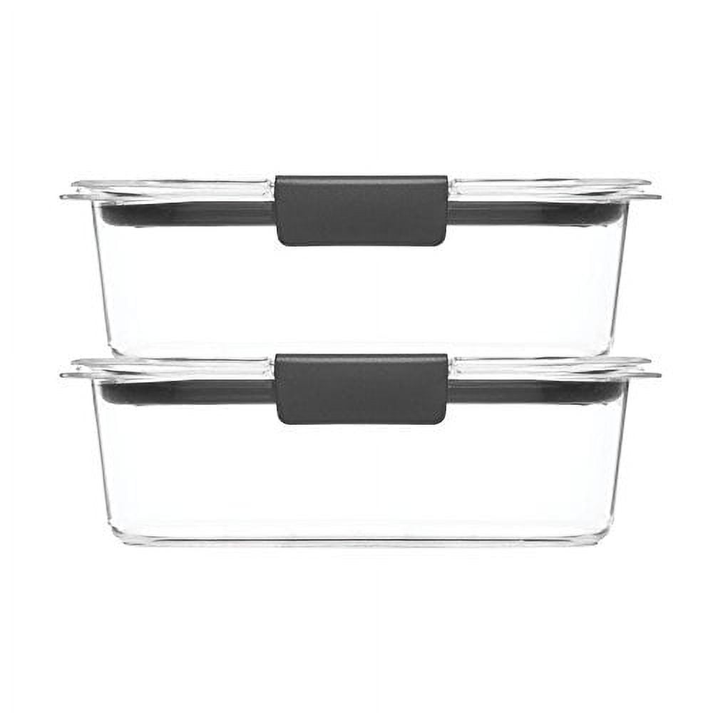 Rubbermaid® Brilliance Glass Storage Container, 3.2 c - Dillons Food Stores