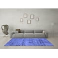 thumbnail image 3 of Ahgly Company Indoor Rectangle Oriental Blue Industrial Area Rugs, 2' x 3', 3 of 4
