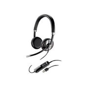 Angle View: Poly Blackwire C720-M - 700 Series - headset - on-ear - Bluetooth - wireless - for Microsoft Lync
