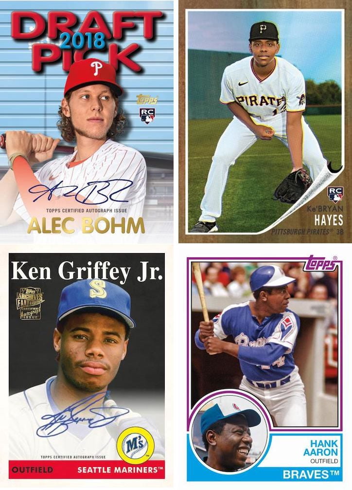 21 Topps Cards: Archives Baseball Value Box