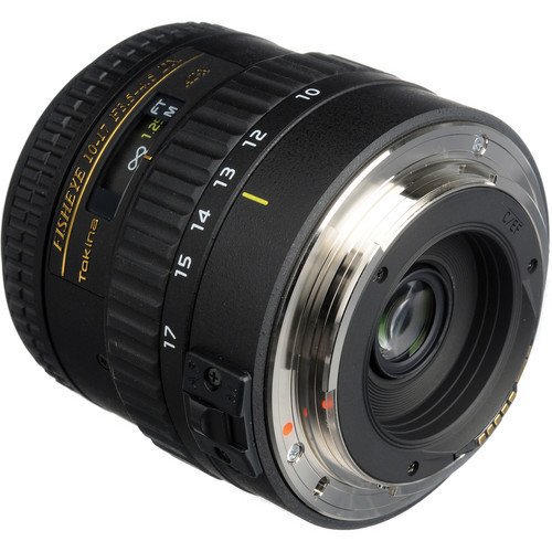 Tokina 10-17mm F3.5-4.5 AT-X 107 DX Fisheye without Hood (NH) for