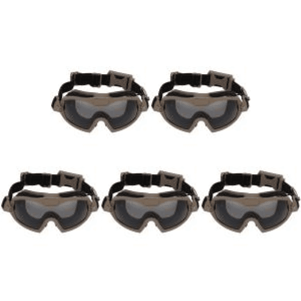 Gafas Antivaho Protección para Los Ojos Motocicleta Seguridad (Caqui)