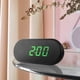 thumbnail image 4 of 1pc LED Digital Reloj de despertador Reloj de escritorio LED Luminoso Reloj de alarma con cable, 4 of 7