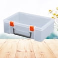 thumbnail image 1 of BRIGHTFUFU Crayon Container Transparent Plastic with Buckle Closure 1Pcs, 1 of 7