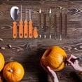 thumbnail image 4 of Carving Knife Set, Stainless Steel Holiday Tool, 11-Piece Vegetable Fruit Knife, Professional Chef Grade, for Home Cooking, Kitchen Gifting, Precision Edge, Ergonomic Handle, Food Preparation,, 4 of 9