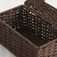thumbnail image 5 of Yannianjz under $5 Tissue Box Cover Rectangle Tissue Box Tissue Box Holder Woven Tissue Holder Decorative Tissue Cover for Bathroom Tissue Box Cover Rectangular for Home Office Table, 5 of 6
