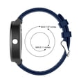 thumbnail image 3 of Pulseras de reloj Anrir Vivoactive 3, 20 mm, silicona, color azul medianoche, 3 of 6