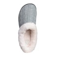 thumbnail image 4 of Roxoni Women's Slippers Cable Knit Super Cozy Comfort Clog, 4 of 4