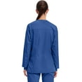 thumbnail image 6 of Cherokee Snap Front Scrub Jackets for Women, Workwear Revolution Soft Stretch WW310, 6 of 9