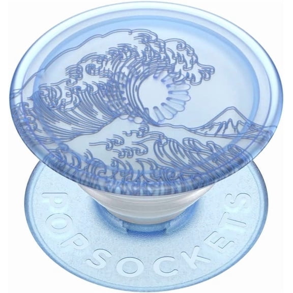 PopSockets Adhesive Phone Grip, Holder, Phone Stand, Plants - PopPlant Ocean