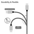 thumbnail image 4 of Micro USB Cable, 10ft 3 Pack Extra Long Charging Cord Nylon Braided High Speed Durable Fast Charging USB Charger Android Cable for Samsung Galaxy S7 Edge S6 S5, 4 of 5