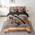 thumbnail image 2 of Homewish Female Men Women Pike Fish Mallard Duck Deer Bedding Comforter Set 7-Piece,Fishing And Hunting Animal King Bedding Sets,Vintage Lodge Cabin Ultra Soft Bed Sheets,Breathable Home Decor, 2 of 8