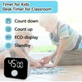 thumbnail image 2 of Digital Kitchen Timers for Cooking with Magnetic Back, Cooking Timer with Loud Alarm for Seniors ((with Silence Option), Ideal for Kids, Study, Time-Out, Whiteboard, Tea Time, 2 of 7