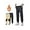 Gray Cuffs, variant on Thermoseal - Waterproof & Windproof Thermal Pants,Fleece Lined Pants Men,Lined Pants for Cold Weather Hiking Cycling