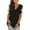 #1-Black, variant on PATLOLLAV Womens Tops,Women Lace Short Sleeve V-Neck T-Shirts Loose Casual Summer Tee Tops