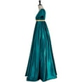 thumbnail image 3 of Kate Sharma Dress Vintage Regency Dress Tea Party Dress for Women with Satin Sash Ruffle Empire Waist Dress Gown, 3 of 7
