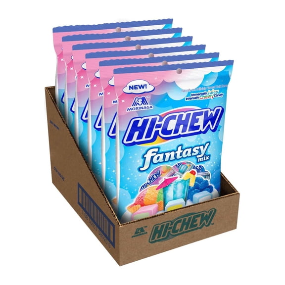Hi-Chew Fantasy Mix, Pack Of 6-3Oz Each