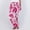 Multicolor, variant on Drovellove Women's Printed Pajama Pants – Casual Straight Leg Drawstring Elastic Waist Loose Comfy Trousers with Pockets for Lounging or Outdoor Activities