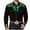 A-Green737, variant on Men's Western Embroidered Shirt Collared Long Sleeve Button Up Cowboy Style Blouse Stylish Vintage Casual Going Out Top