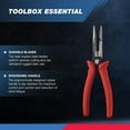 thumbnail image 2 of NEIKO 02038A 6-in-1 Wire Service Tool | 8-1/2" Length | Gripper, Crimper, Stripper, Cutter, Extractor, Electrician Pliers, 2 of 5