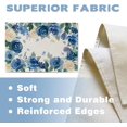 thumbnail image 5 of Spring Summer Floral Flower Placemats Set of 4, Blue White Rose Butterfly Dining Place Mats Table Decor, Seasonal Home Kitchen Decoration 12 x 18 Inch, 5 of 6