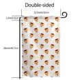 thumbnail image 7 of Wukai Funny Corgi Print Garden Flag 12.5x18 Inch Double Sided Sun-resistant Rain-resistant, Wrinkle-resistant Colorfast(Only Flag), 7 of 7