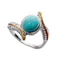 thumbnail image 2 of YYKihy Luxury Creative Turquoise Enamel Ring Women's Jewelry, 2 of 6
