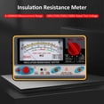 thumbnail image 3 of Insulation Resistance Meter Digital Ohmmeter Insulation Tester Megameter 0-2000M 100V/250V/500V/1000V Megohmmeter ,Versatile Measurement, 3 of 7