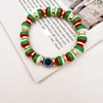 thumbnail image 3 of Cuentas de mal de ojo, pulseras navideñas para protección y bendición., 3 of 5