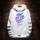 thumbnail image 4 of Sudadera con capucha para hombre, sudadera con capucha gráfica de manga negra, color blanco roto, oferta de bienvenida de anime, sudadera S, novedad de invierno y ropa masculina, 4 of 5